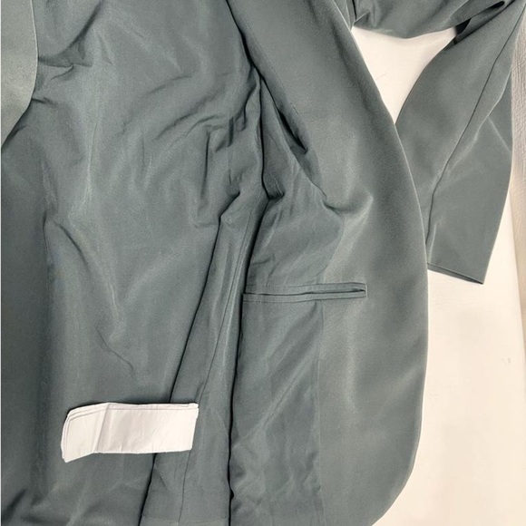 Athleta Endless primatwill GREEN  BAZER   Nwot - Picture 9 of 9